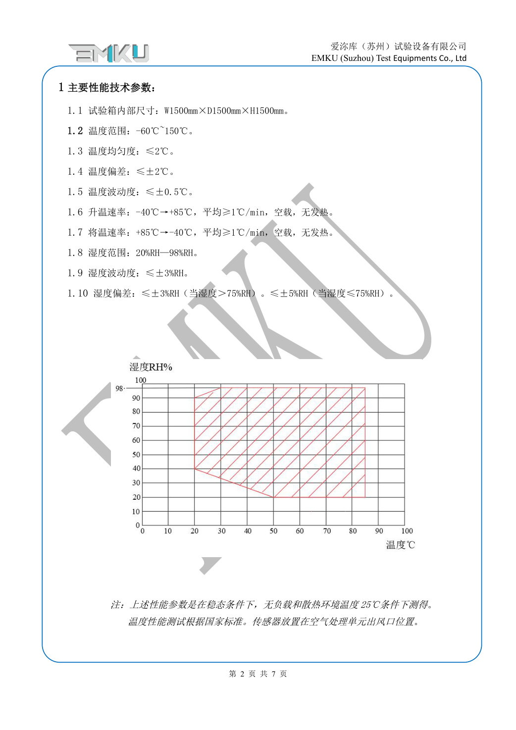 爱沵库EMKU 温湿度振动试验箱 EVC-3375DWMY(32) - 描述图片 2