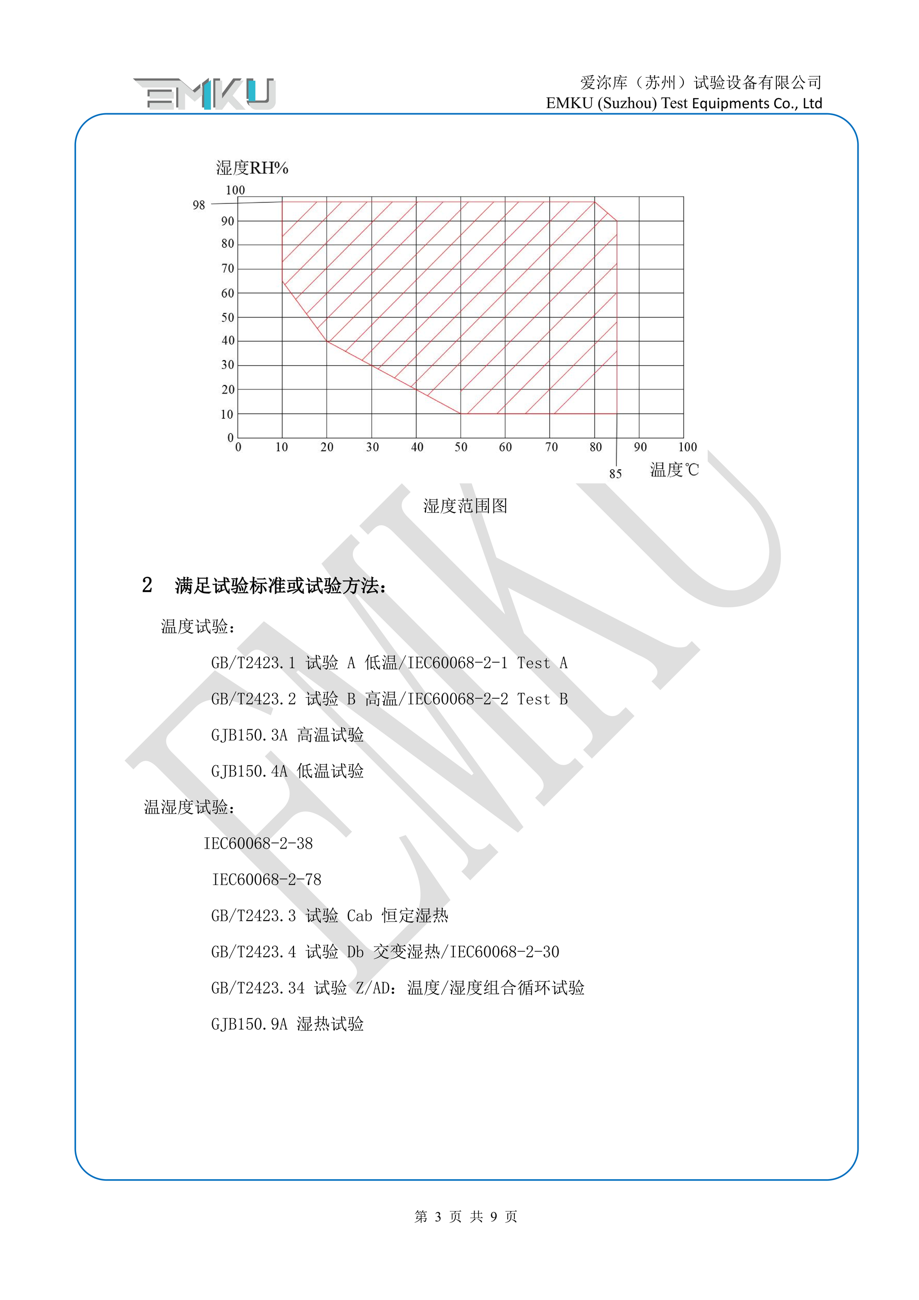 爱沵库EMKU 高低温湿热试验箱 ETH-1000DW(53) - 描述图片 3